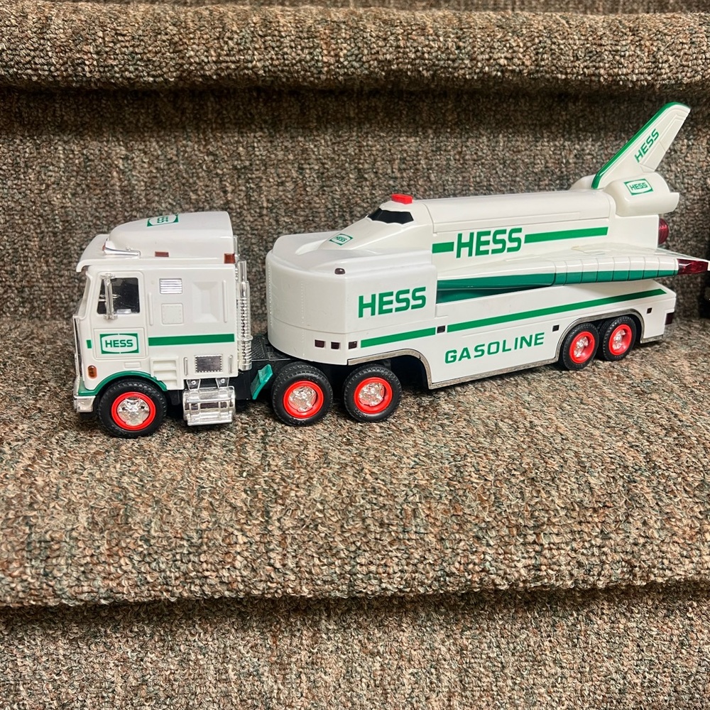 1999 Hess truck and space shuttle.  No box